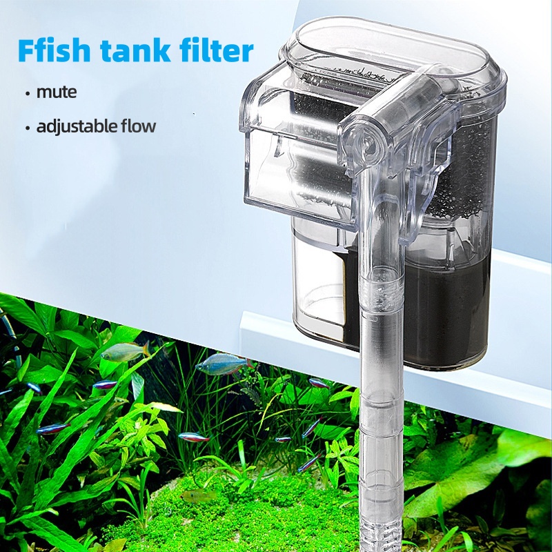 Planted Aquarium Cleaning - Mini zawieszony filtr USB do akwariów
