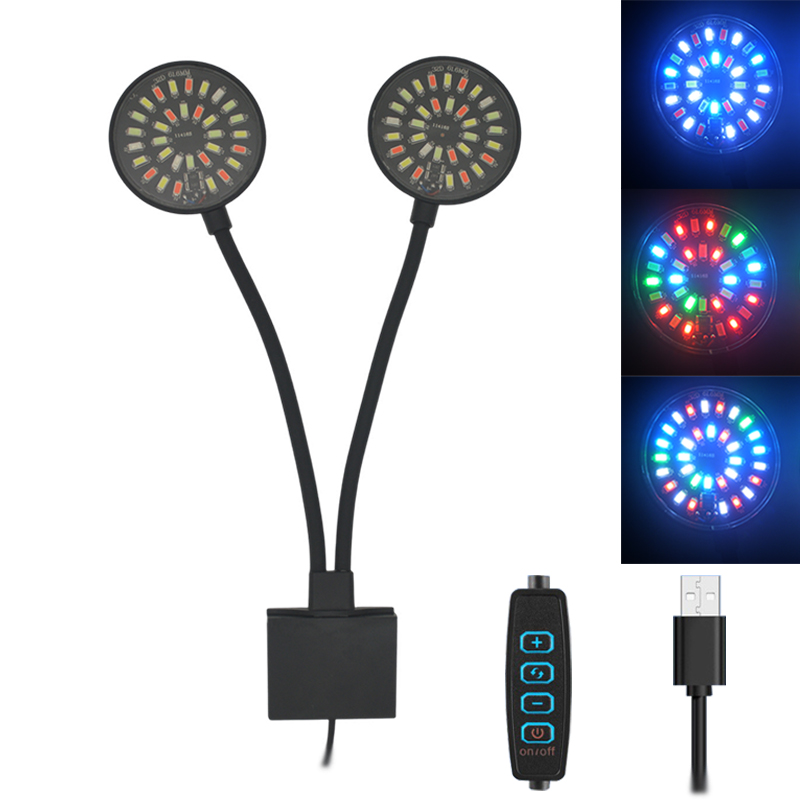 Aquarium Plant Light - Lampa LED do akwarium USB, klips