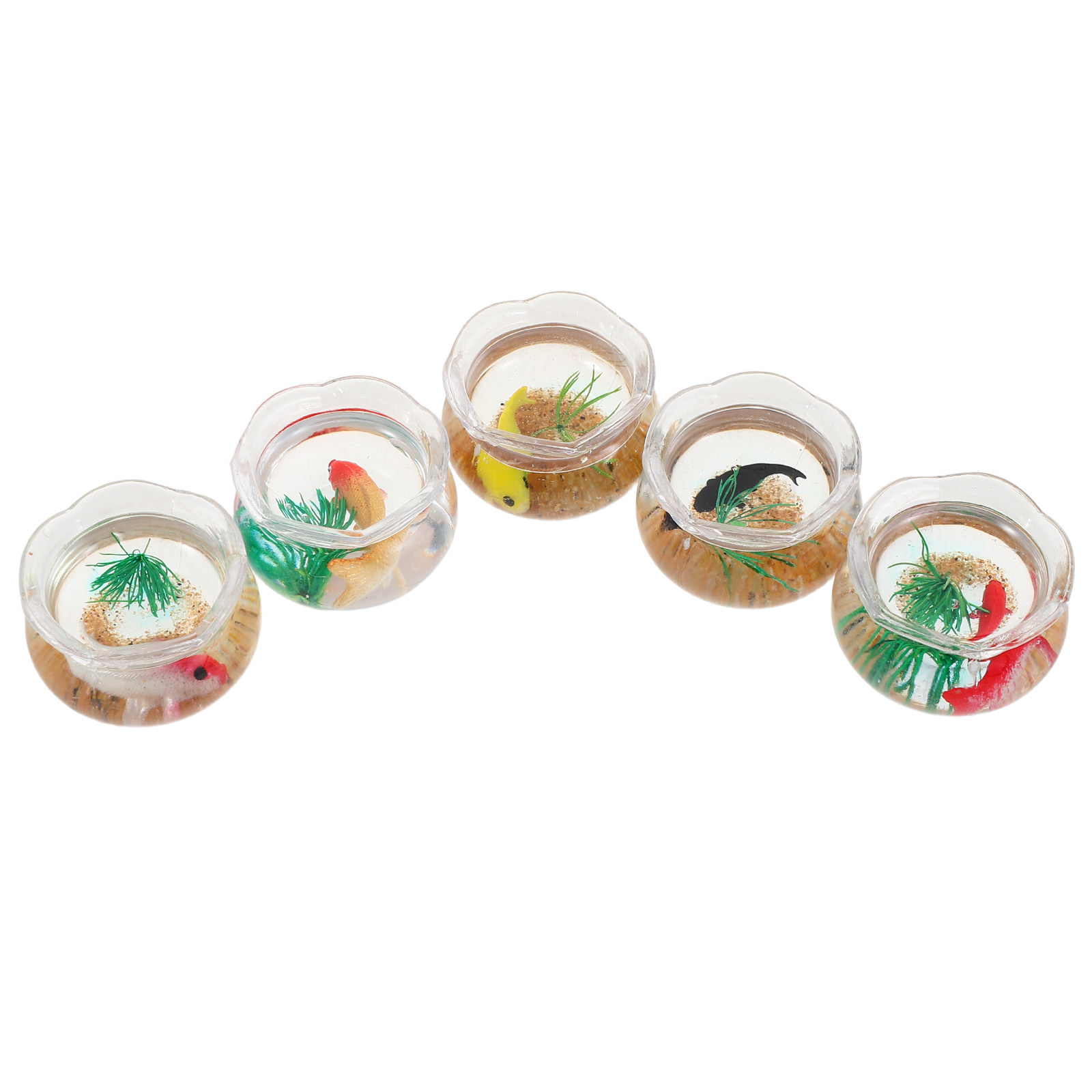Planted Tank - 5 szt. Mini miska na ryby,