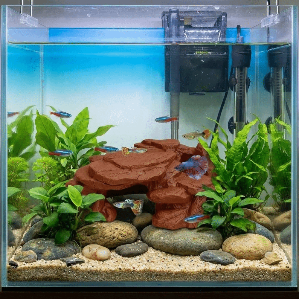 Ozdoby do akwarium z nadrukiem – Aquarium Driftwood recenzja i cena