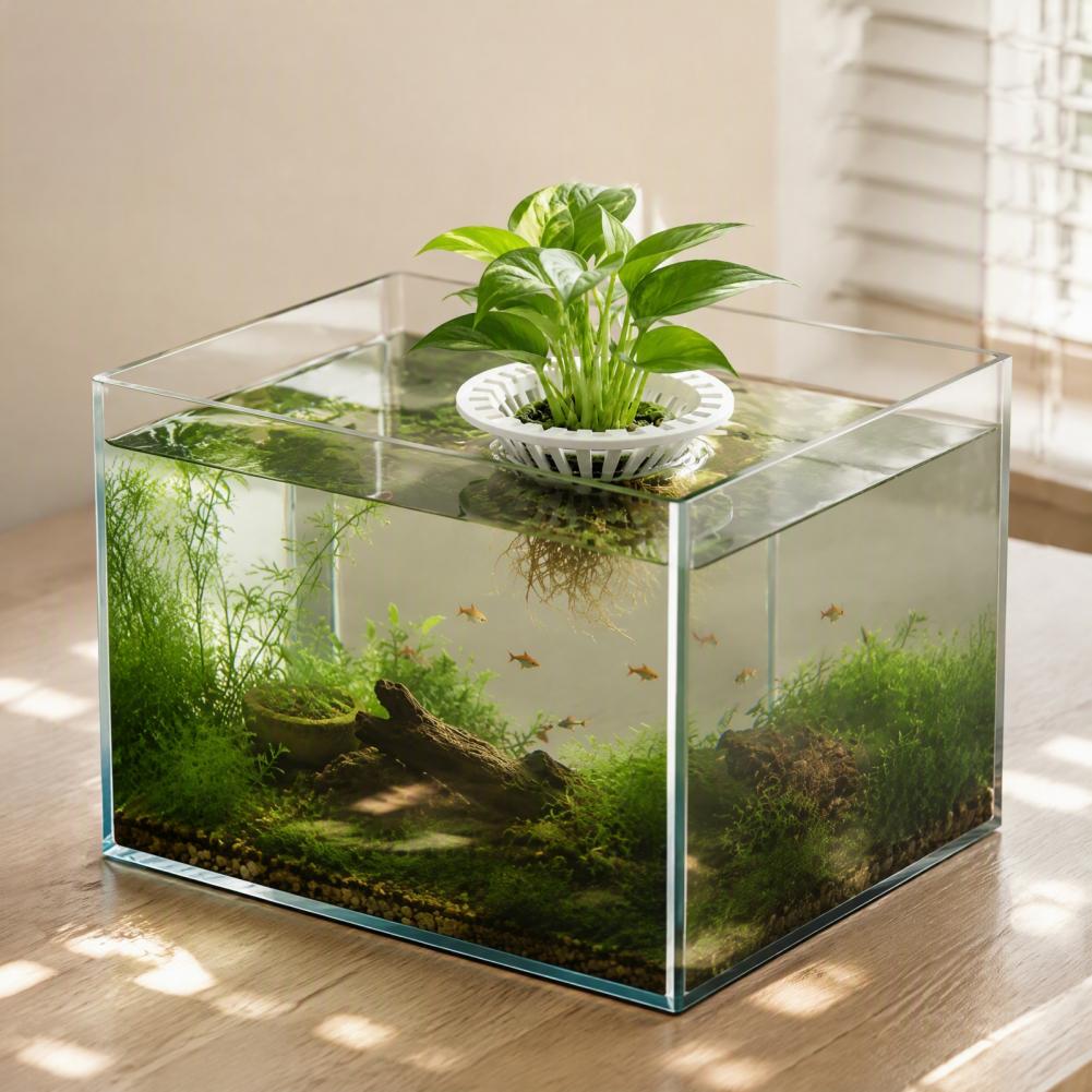 Akwarium Hydroponiczne, Płynąc – Aquarium Plant Holder recenzja i cena
