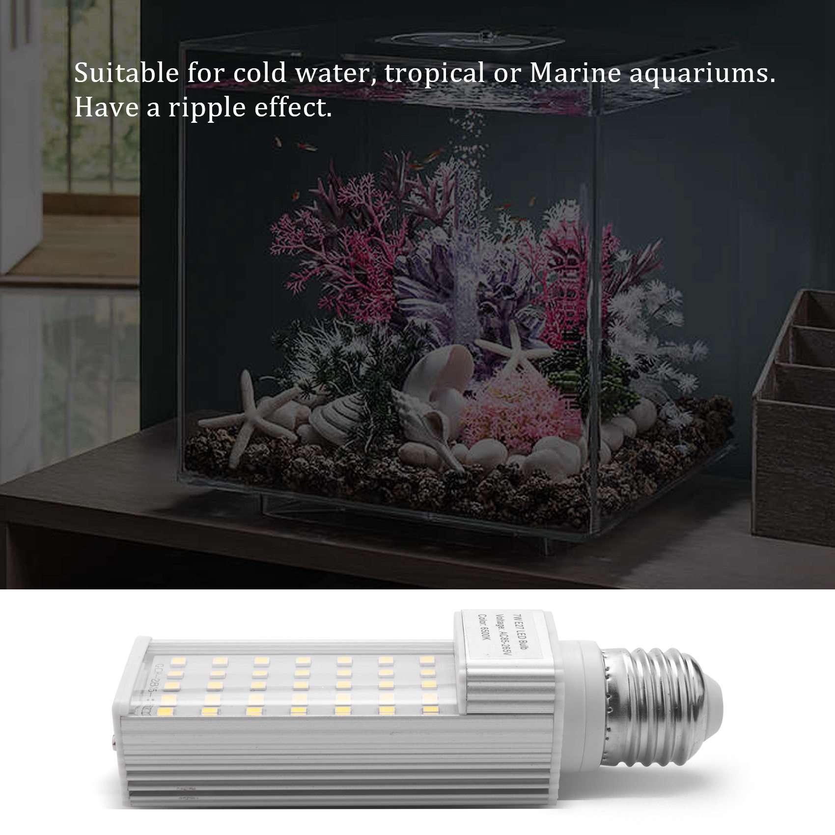 A56P-Fishpod Biała Lampa LED d – Aquarium Plant Light recenzja i cena