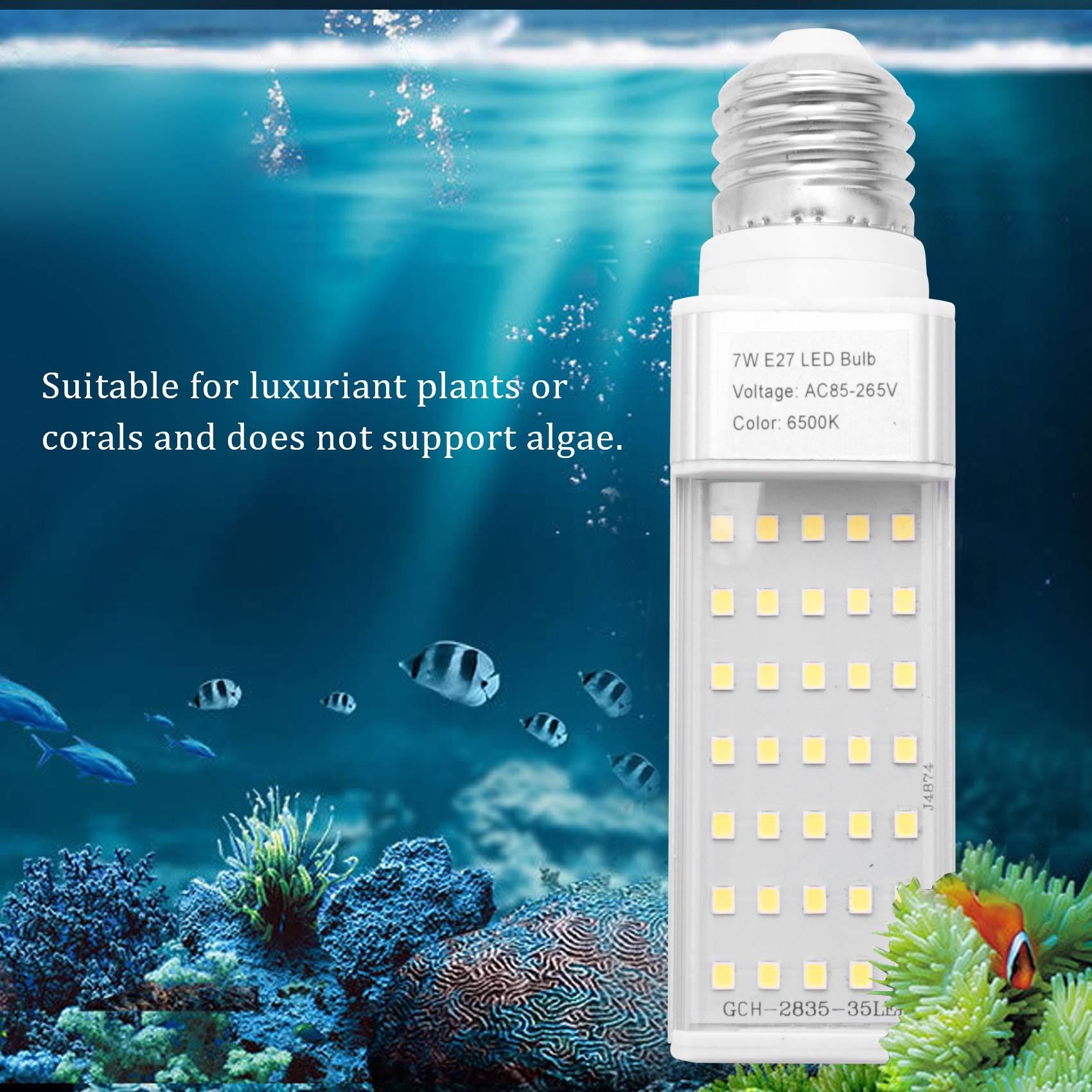 A56P-Fishpod Biała Lampa LED d – Aquarium Plant Light recenzja i cena