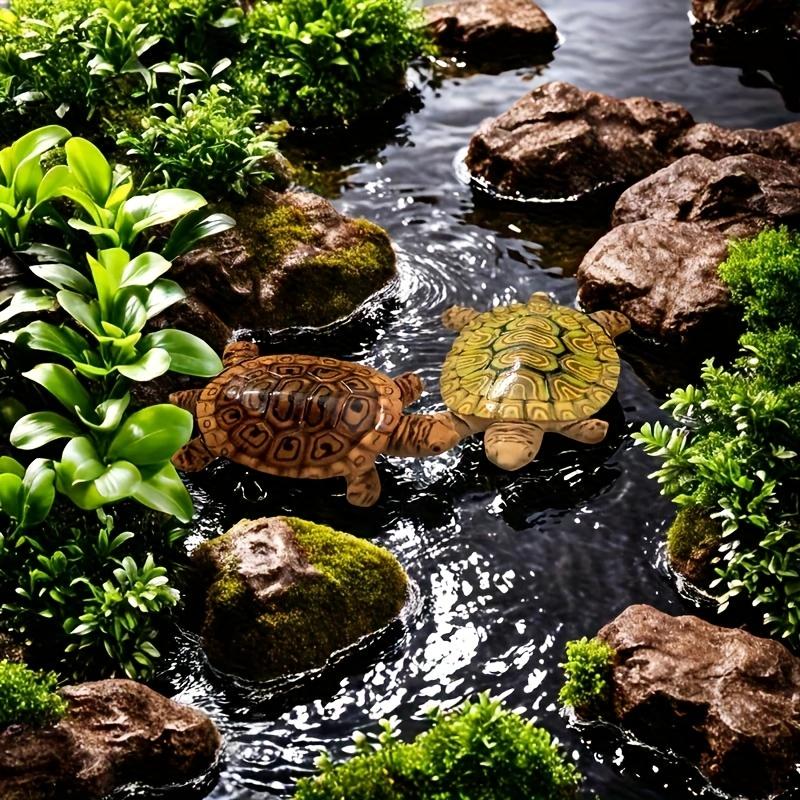 6 Miniatur Żółwi do Dekoracji  – Aquarium Moss recenzja i cena