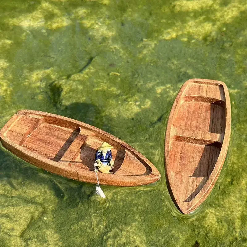 Ręcznie robiona drewniana łódź – Aquarium Driftwood recenzja i cena