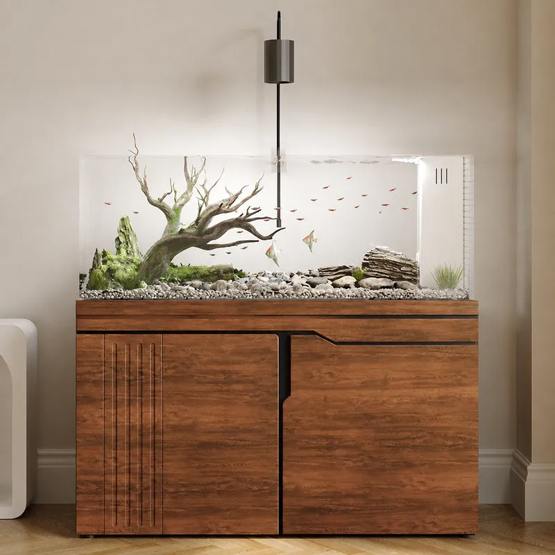 Duże, ultra-białe szklane akwa – Aquarium Planted Tank Filter recenzja i cena