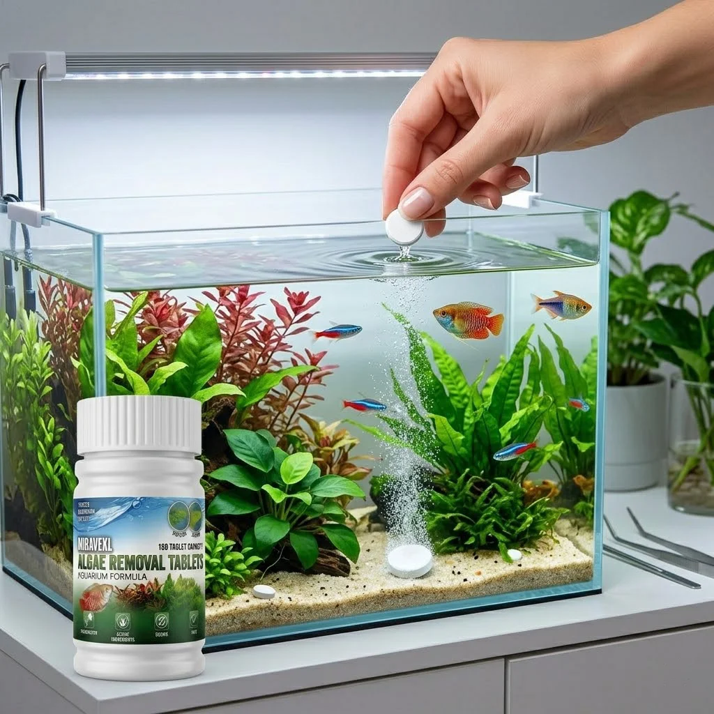 MIRAVEXL 150 tabletek – środek – Planted Aquarium Cleaning recenzja i cena