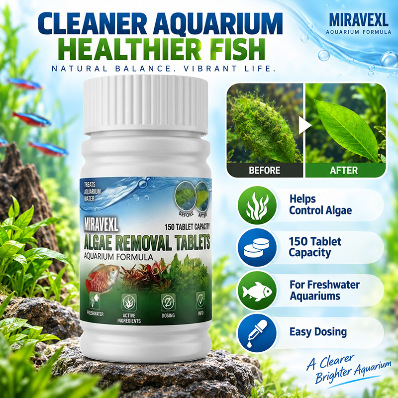 MIRAVEXL 150 tabletek – środek – Planted Aquarium Cleaning recenzja i cena