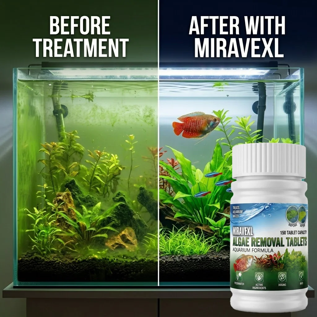 MIRAVEXL 150 tabletek – środek – Planted Aquarium Cleaning recenzja i cena